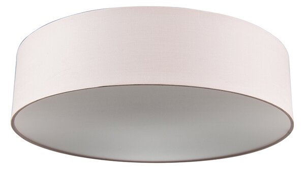 Lampa sufitowa różowa 40 cm z LED - Drum LED