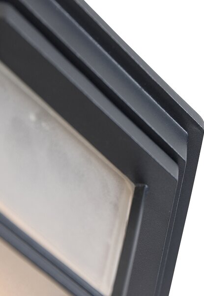 Lampa sufitowa rustykalna ciemnoszara 26,5 IP44 - Bri