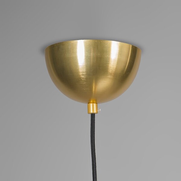 Lampa wisząca w stylu art deco złota 50 cm - Slice