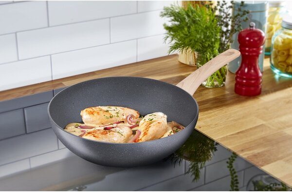 Patelnia wok aluminiowa ø 28 cm Natural Force – Tefal