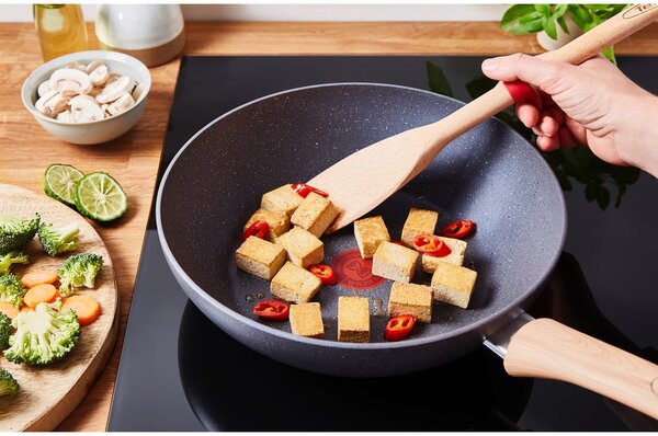Patelnia wok aluminiowa ø 28 cm Natural Force – Tefal