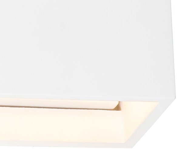 Nowoczesna lampa ścienna biała - Kay Novo