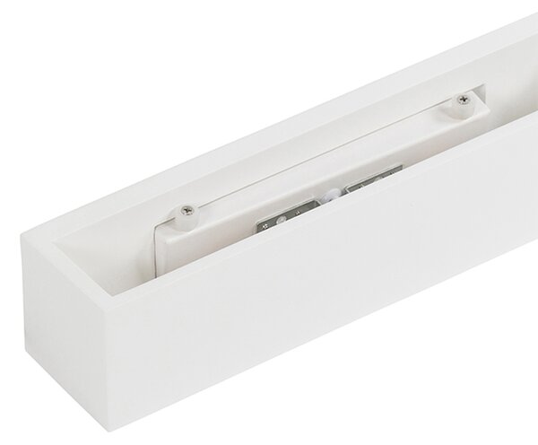 Nowoczesna lampa ścienna biała 2-światłowa - Tjada Novo
