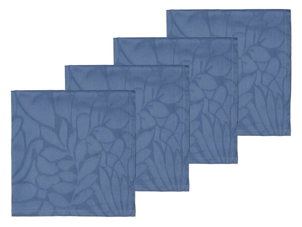 Tekstylne serwetki zestaw 4 szt. Abstract leaves – Södahl