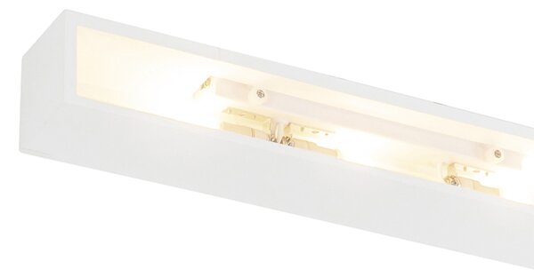 Nowoczesna lampa ścienna biała 3-światłowa - Tjada Novo