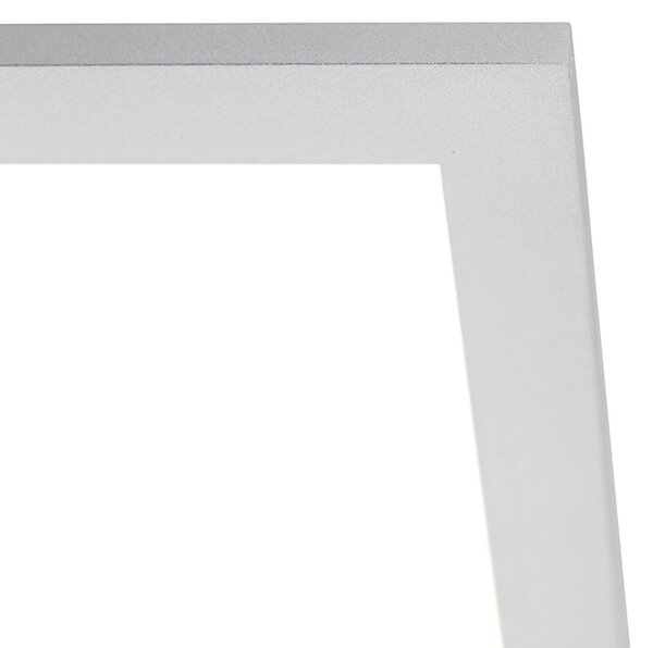 Nowoczesny panel LED stalowy 40 cm z wbudowanym LED - Liv