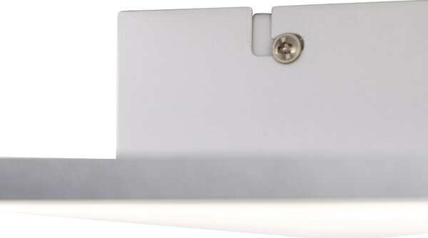 Nowoczesny panel LED stalowy 40 cm z wbudowanym LED - Liv