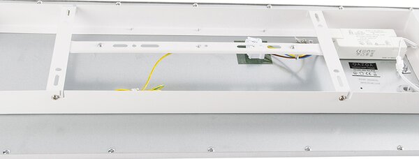Nowoczesna lampa sufitowa stalowa z wbudowanym LED 80 cm - Liv