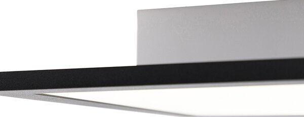 Nowoczesna lampa sufitowa czarna 120 cm z wbudowanym LED z regulacją barwy - Liv