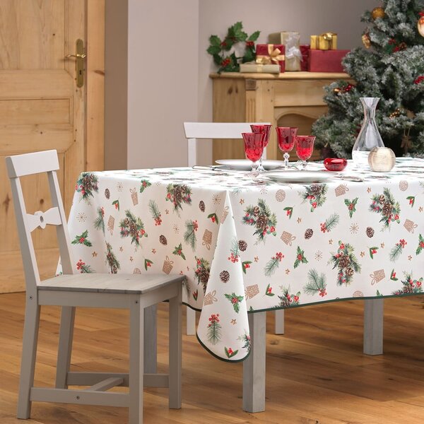 Obrus ze świątecznym motywem 150x240 cm Hollystar – douceur d'intérieur