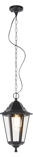 Klasyczna lampa wisząca zewnętrzna czarna IP44 - Havana Up