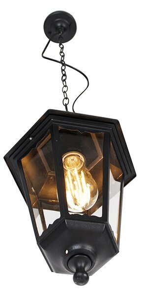 Klasyczna lampa wisząca zewnętrzna czarna IP44 - Havana Up