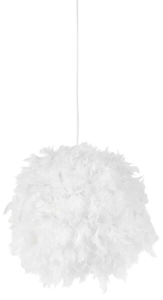 Rustykalna lampa wisząca biała - Feather