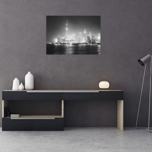 Obraz nowoczesnych drapaczy chmur (70x50 cm)