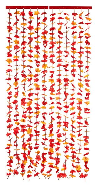 Czerwona zasłona na drzwi 90x190 cm Indian Summer – Maximex