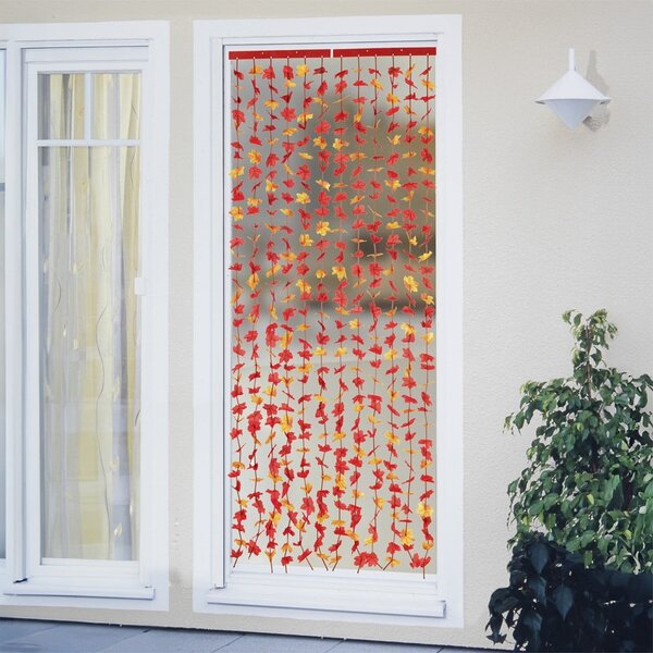 Czerwona zasłona na drzwi 90x190 cm Indian Summer – Maximex