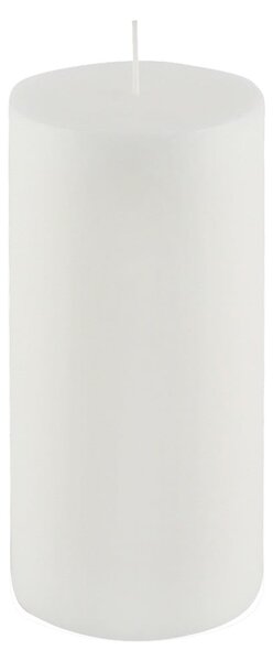 Biała świeczka Ego Dekor Cylinder Pure, 123 h
