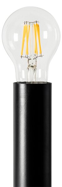 Lampa ścienna art deco czarna 2-światłowa - Tubi