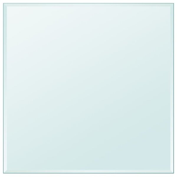 Blat stołu szklany, kwadratowy 800x800 mm
