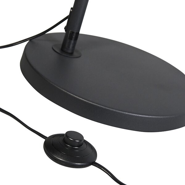 Inteligentna nowoczesna lampa łukowa czarna w tym Wifi A60 - Arc Basic