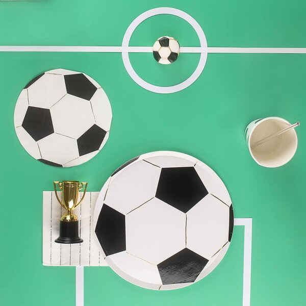Papierowe serwetki zestaw 16 szt. Soccer – Meri Meri