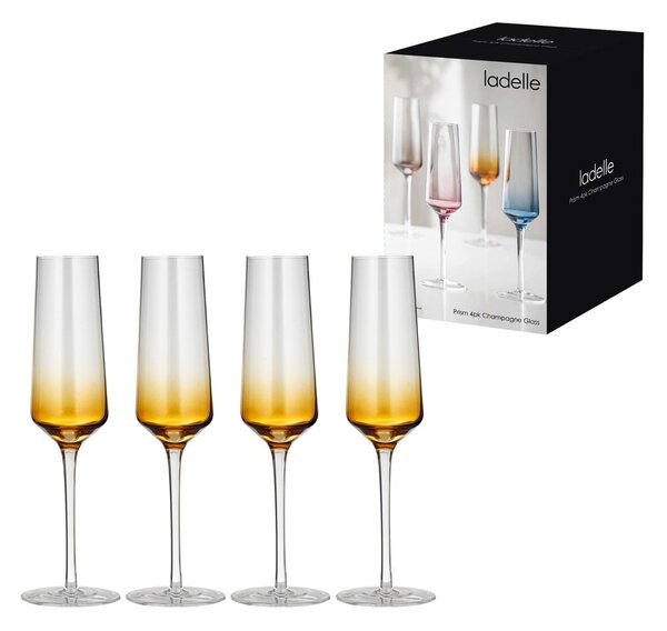 Kieliszki do szampana zestaw 4 szt. 240 ml Prism – Ladelle