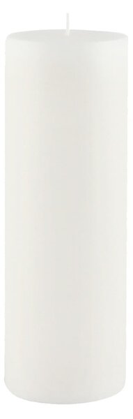 Biała świeczka Ego Dekor Cylinder Pure, 60 h