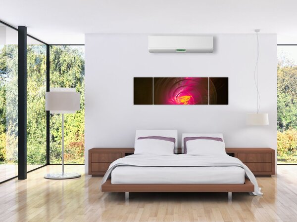 Obraz - abstrakcja spiralna (170x50 cm)