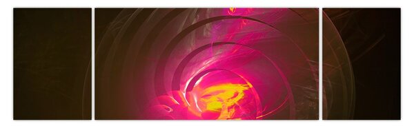 Obraz - abstrakcja spiralna (170x50 cm)