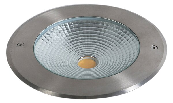 Nowoczesny klosz do zabudowy stalowy z LED 20W - Bridge
