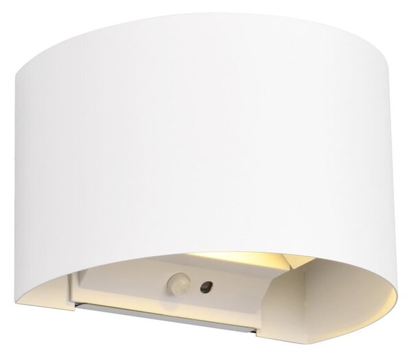 Lampa zewnętrzna ścienna LED z czujnikiem ruchu (wysokość 10 cm) Talent – Reality