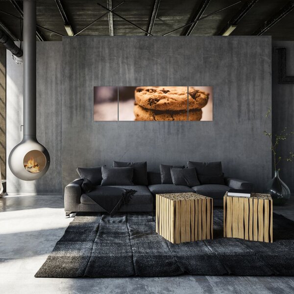 Obraz plików cookie (170x50 cm)