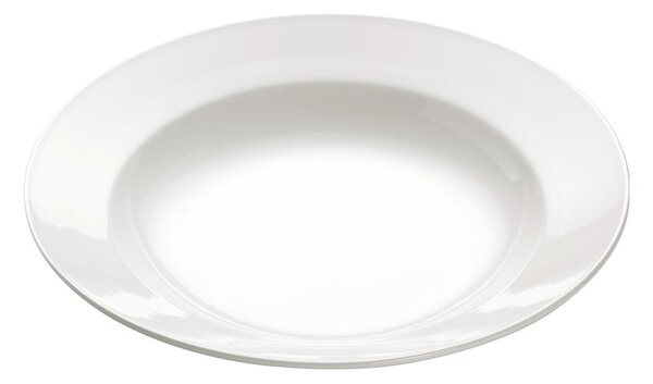 Biały porcelanowy talerz na makaron Maxwell & Williams Basic Bistro, ø 28 cm