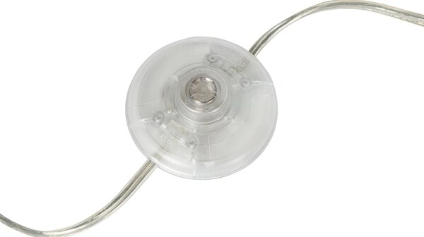 Lampa podłogowa statywowa biała drewno z białym kloszem 50 cm - Puros