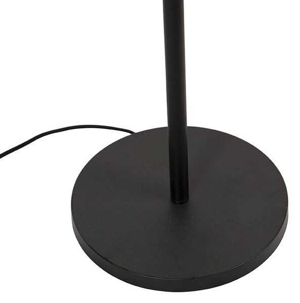 Skandynawska lampa podłogowa czarna 5-świateł - Facil Tube