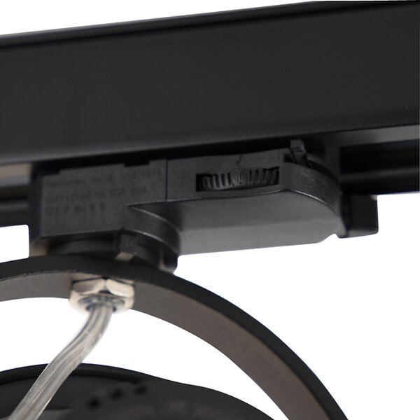 Reflektor szynowy LED 3-fazowy czarny 15W 2700K w komplecie z AR111 - Expert