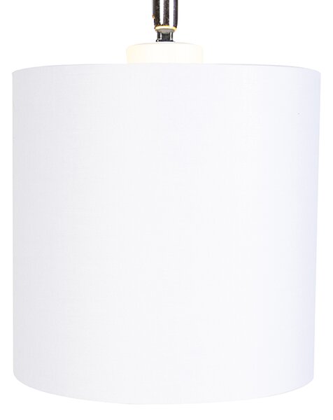 Nowoczesna lampa podłogowa biała - Lofty