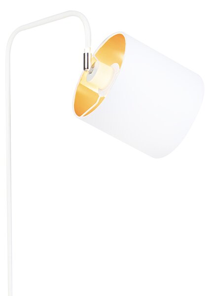 Nowoczesna lampa podłogowa biała - Lofty