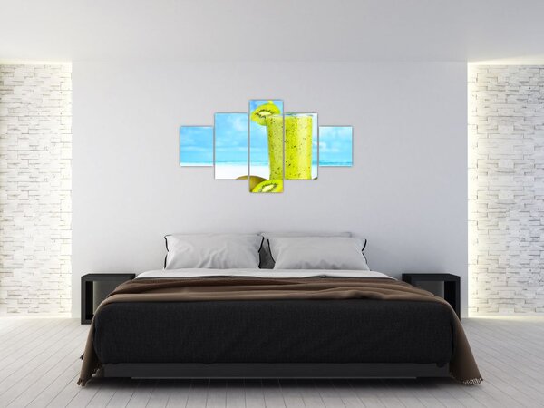 Zdjęcie - smoothie z kiwi (125x70 cm)