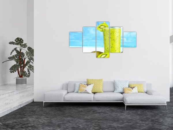 Zdjęcie - smoothie z kiwi (125x70 cm)