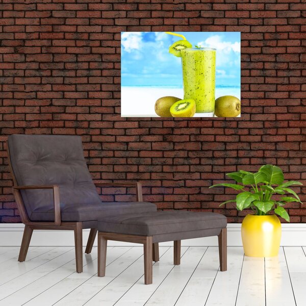 Zdjęcie - smoothie z kiwi (70x50 cm)