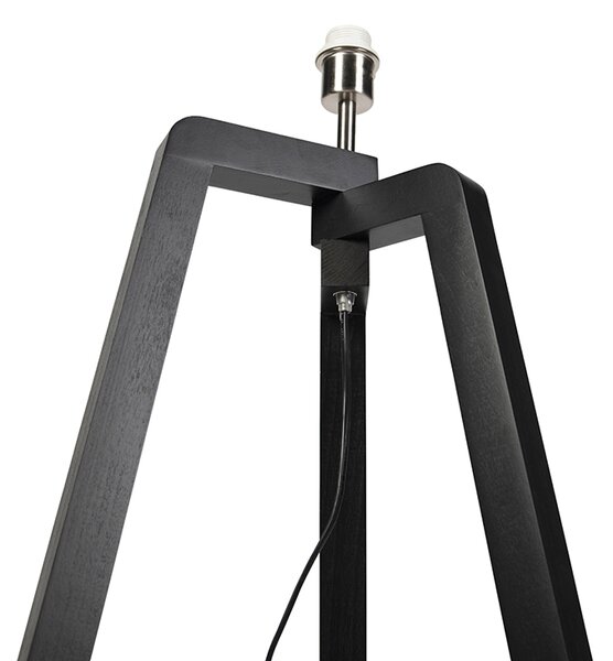 Lampa stojąca czarna bez klosza - Puros