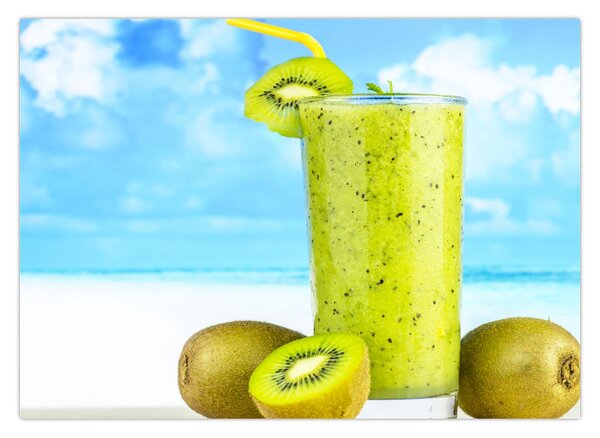 Zdjęcie - smoothie z kiwi (70x50 cm)