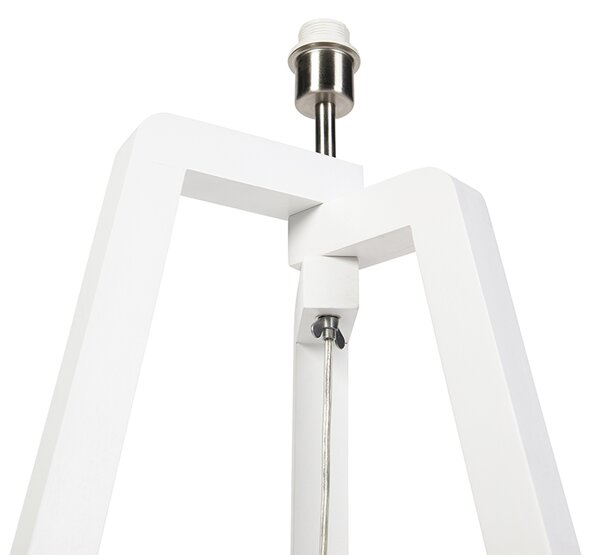 Lampa podłogowa biała bez klosza - Puros