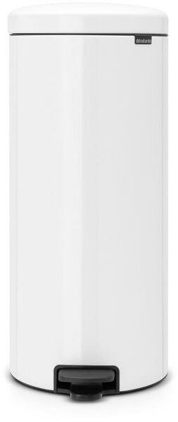Biały stalowy kosz na śmieci z pedałem 30 l NewIcon – Brabantia
