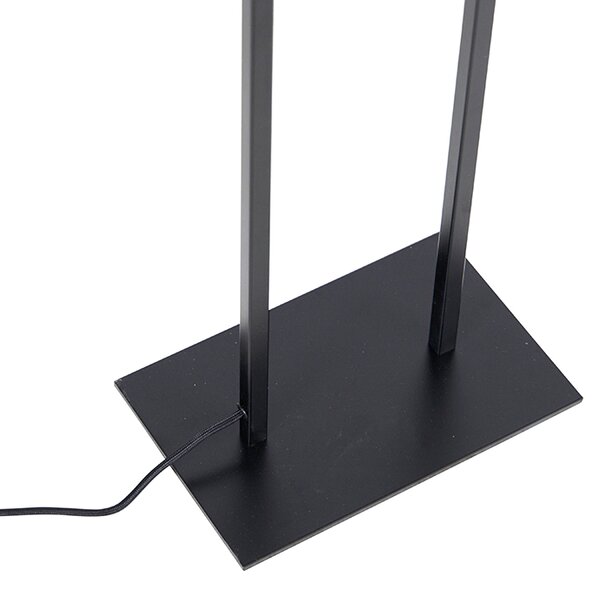 Nowoczesna lampa podłogowa czarna - Balenco Wazo