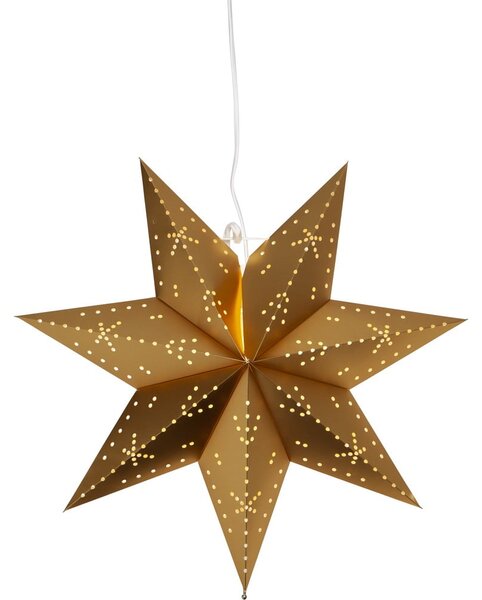 Świąteczna dekoracja świetlna w kolorze złota ø 45 cm Classic – Star Trading