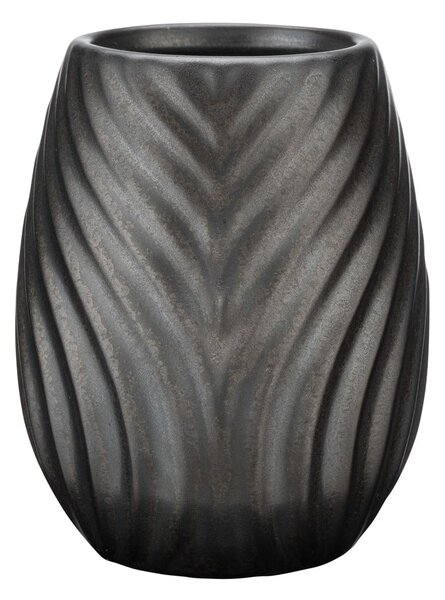 Antracytowy ceramiczny kubek na szczoteczki do zębów Idro – Wenko