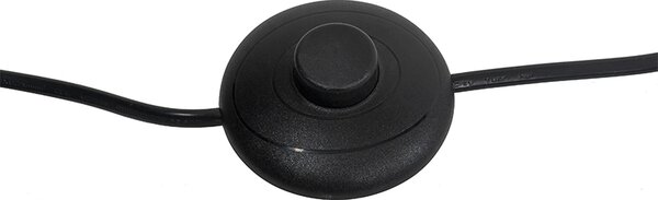 Industrialna lampa podłogowa czarna ze złotem 160 cm - Magnax