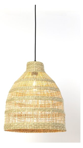 Lampa wisząca z kloszem z trawy morskiej ø 38 cm Sagar – Light & Living